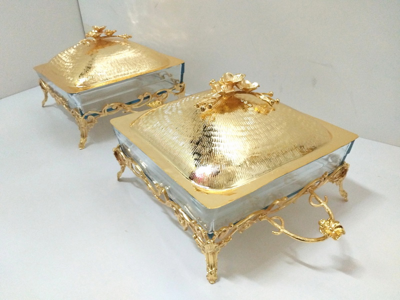 bandeja buffet calentador cristal metal 13-20_5x29-45x30 2u